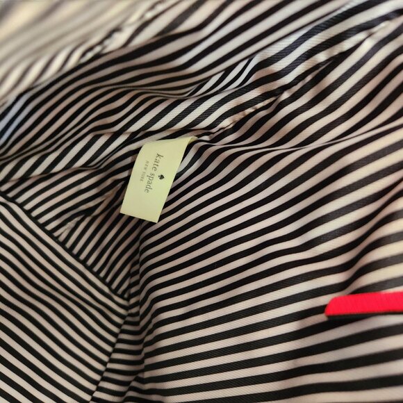 Euc Kate Spade Lucie Cameron Street Rosso Red Shoulder Bag Tote Purse - Picture 13 of 15